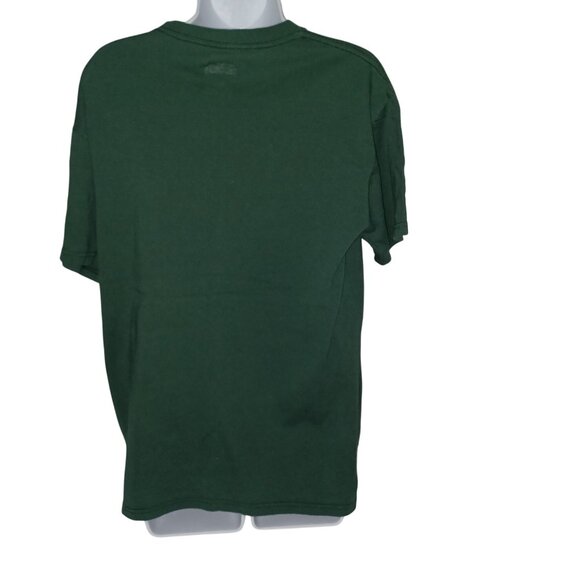 T-Shirt Green Bay Packers NFL Team Green Yellow Mens M Short Sleeve Crewneck - Picture 3 of 4